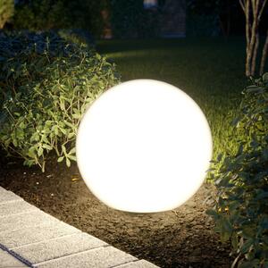 Nowodvorski Lighting Σφαιρικό φωτιστικό Cumulus M, Ø 45 cm, λευκό, πλαστικό, IP44, E27, Λευκό, Πλαστικό