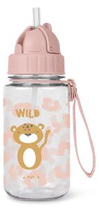 Παγούρι 400ml Με Καλαμάκι Saro Born to Be Wild 74011