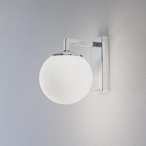 LED φωτιστικό τοίχου Aseor, γυαλί, χρώμιο