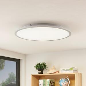 Lindby LED φωτιστικό οροφής Narima, 4.000 K, Ø 60 cm, ασημί, Μεταλλικό, Κουζίνα, Πλαστικό, σύγχρονο