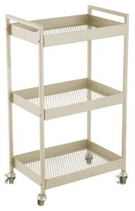 Τρόλεϊ/Ραφιέρα 3 Θέσεων (43.5x30.5x79.5) Estia Modus Ivory 01-39721