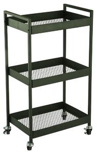 Τρόλεϊ/Ραφιέρα 3 Θέσεων (43.5x30.5x79.5) Estia Modus Olive 01-39738