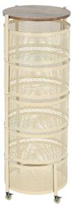 Τρόλεϊ/Ραφιέρα 5 Θέσεων (Φ30x84) Estia Allure Ivory 01-39837