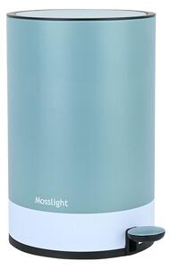 Κάδος Απορριμμάτων Μπάνιου (Φ20.5x31) Estia 6lt Mosslight 02-39875