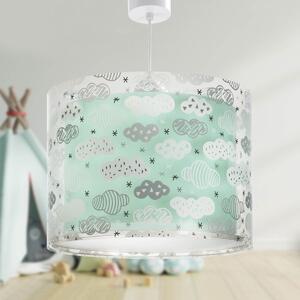 Παιδικό Φωτιστικό Οροφής Μονόφωτο Ango Clouds Green 41412MH