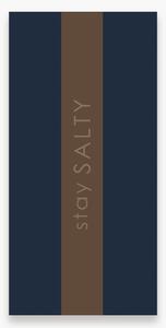 Πετσέτα Θαλάσσης (80x160) Nef-Nef Homeware Stay Salty Blue/Brown