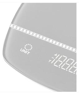 Lexical LKS-4301GREY Ψηφιακή Ζυγαριά Κουζίνας 1gr/5kg Γκρι