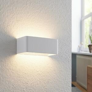 Arcchio Φωτιστικό τοίχου LED Karam, 20 cm, λευκό, μεταλλικό, πάνω/κάτω, Λευκό, Σαλόνι / τραπεζαρία, Αλουμίνιο, σύγχρονο
