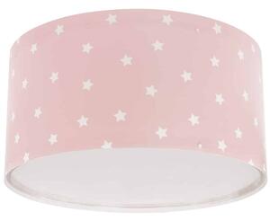 Φωτιστικό Οροφής Πλαφονιέρα Starlight Pink 33x16,5εκ. ANGO 82216S