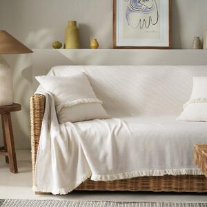 Ριχτάρι Πολυθρόνας (180x180) Gofis Home Odessa Off White 533/05