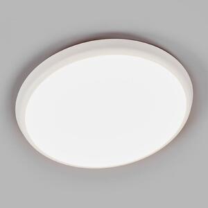 Φωτιστικό οροφής Arcchio LED Augustin, Ø 30 cm, CCT, λευκό, IP54