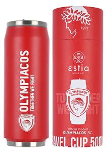 Θερμός Travel Cup OLYMPIAKOS BC Edition Estia 500ml