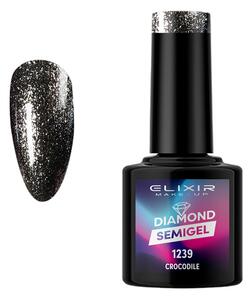 Ημιμόνιμο βερνίκι Laser Diamond #1239(Crocodile)8ml Elixir