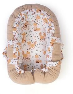 Φωλιά Ύπνου Dimcol Cute Fox 02 White - Beige