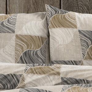 Μαξιλαροθήκη (50x70) Dimcol Κλεοπάτρα 609 Beige -Black