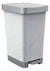 Κάδος Απορριμμάτων Μπάνιου (36x26x47) Tatay 25lt Smart Marble 06647.001