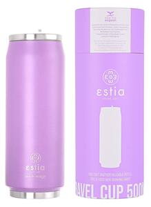 Θερμός Travel Cup Save The Aegean Lavender Purple Estia 500ml