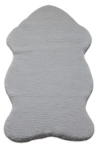 Γούνινο Χαλί Διαδρόμου (80x120) New Plan Puffy FC6 Light Grey
