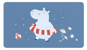 Παιδική Πετσέτα Θαλάσσης Microfiber (90x160) Monneka Hippos