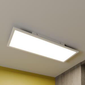 Lindby Luay LED πάνελ, 80 x 30 cm, λευκό, 3000-6000K, ρυθμιζόμενος, Λευκό, Κουζίνα, Πλαστικό, σύγχρονο