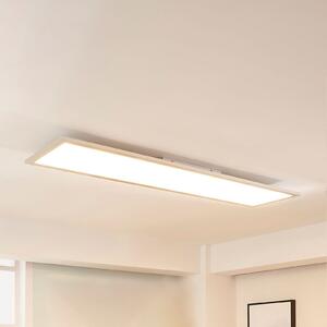Arcchio LED πάνελ Lysander, 50W, CCT, 119cm, ασημί, ρυθμιζόμενος, Μεταλλικό, Μελέτη / Γραφείο, Αλουμίνιο, σύγχρονο