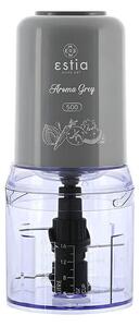 Πολυκόπτης Aroma Grey 400w Με Πλαστικό Δοχείο 500ml Estia