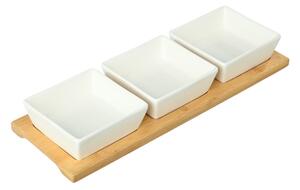 Ορντεβιέρα Σερβιρίσματος 3 Θέσεων (28x9.9x3.8) Estia Bamboo Essentials 01-20231