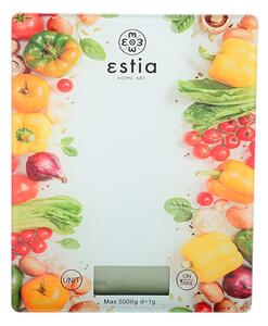 Ψηφιακή Ζυγαριά Κουζίνας 1gr/5kg Veggies Estia 01-13301