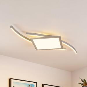 Lucande Tiaro LED φωτιστικό οροφής, γωνιακό, 42,5 cm