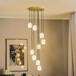 Lucande Taylan κρεμαστό φωτιστικό 9-light rondel