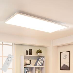 Arcchio LED πάνελ Arya, dimmable, 119 cm x 59 cm, μέταλλο, ρυθμιζόμενος, Λευκό, Μελέτη / Γραφείο, Πλαστικό, σύγχρονο