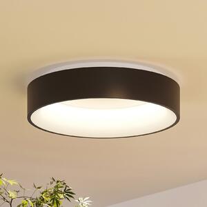 Arcchio Φωτιστικό οροφής LED Aleksi, Ø 45cm, μαύρο, μέταλλο, CCT, ρυθμιζόμενος, Μαύρο, Κουζίνα, Μέταλλο, σύγχρονο