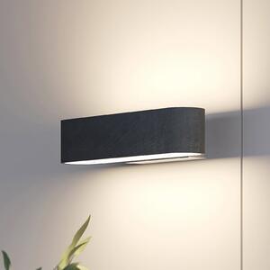 Lucande LED φωτιστικό τοίχου Matteo, ξύλο, πλάτος 28 cm, πάνω/κάτω