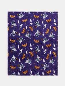 Sinsay - Κουβέρτα με μοτίβο Halloween Stitch - βιολετι