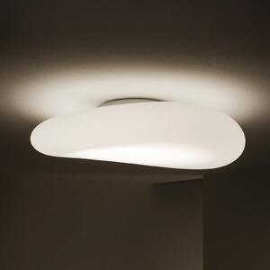 Stilnovo Mr. Magoo LED φωτιστικό οροφής, φάση, Ø76cm, ρυθμιζόμενος, Λευκό, Σαλόνι / τραπεζαρία, Πλαστικό, σχεδιασμός