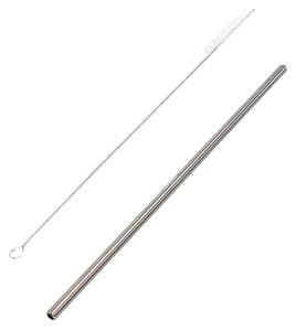 Καλαμάκι Μεταλλικό + Βουρτσάκι Estia 900ml 01-36928