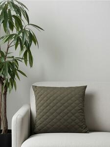 Sinsay - Καπιτονέ διακοσμητικό μαξιλάρι - καφετι πρασινο