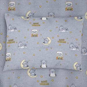 Βρεφική Μαξιλαροθήκη (35x45) Dimcol Sweet Dreams 552 Grey