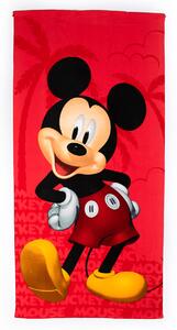 Παιδική Πετσέτα Θαλάσσης Microfiber (70x140) Dimcol Mickey 27 Red