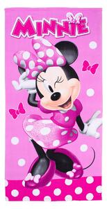 Παιδική Πετσέτα Θαλάσσης Microfiber (70x140) Dimcol Minnie 28 Pink