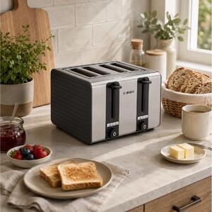 Φρυγανιέρα Bosch TAT7S45 με ισχύ 1800W και χωρητικότητα 4 φέτες ψωμιού