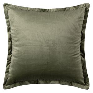 Διακοσμητική Μαξιλαροθήκη Βελουτέ (45x45) Silk Fashion A804 Λαδί