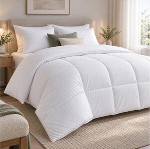 Πάπλωμα King Size NiceFeelings από 100% Satin Microfiber, με βάρος 300GSM και διαστάσεις 260x240cm