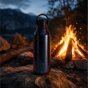 Μπουκάλι Θερμός Series 2 Elements Chilly's με χωρητικότητα 500ml και διατήρηση θερμοκρασίας 12h ζεστό / 24h κρύο - Galaxy