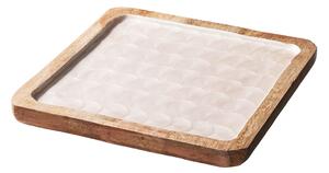 Πιατέλα Διακόσμησης (25x25) K-M White A55600380