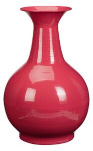 Διακοσμητικό Βάζο (Φ24x38) K-M Shiny Pink FZ1002570