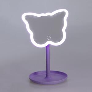 Καθρέφτης Επιτραπέζιος/Κοσμηματοθήκη Με Led (16.6x14x24) K-M Butterfly DD1500000