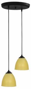 Φωτιστικό Οροφής Δίφωτο Heronia Ovo 35-0052 Meli