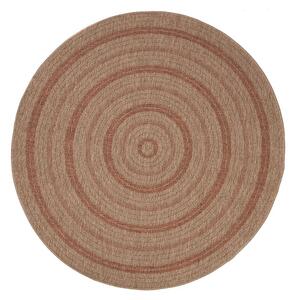 Στρογγυλό Χαλί Καλοκαιρινό (Φ160) Royal Carpet Avanos 8863 Tobacco