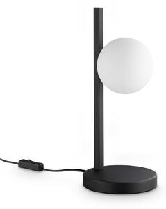 IDEAL LUX Επιτραπέζιο φωτιστικό Binomio, μαύρο, ύψος 38 εκ., μέταλλο, Μαύρο, Σαλόνι / τραπεζαρία, Μέταλλο, σύγχρονο